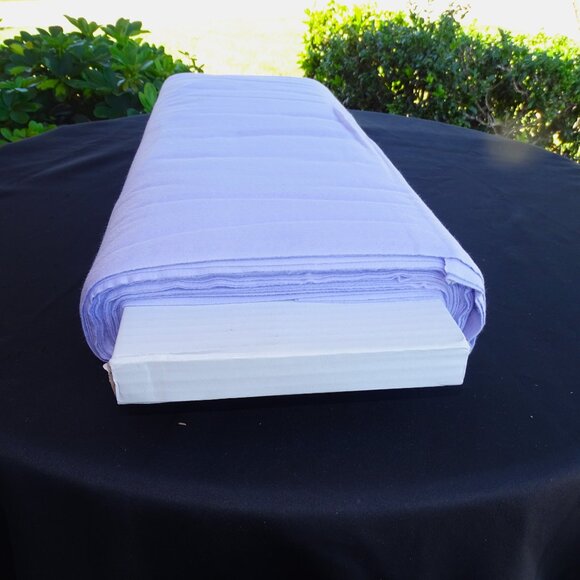 Comfy Cozy 10 yd 43" Lilac Solid Fln - Picture 5 of 5